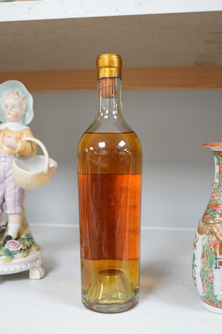 A bottle of Chateau Bouscard, Grand Cru De Graves,1933